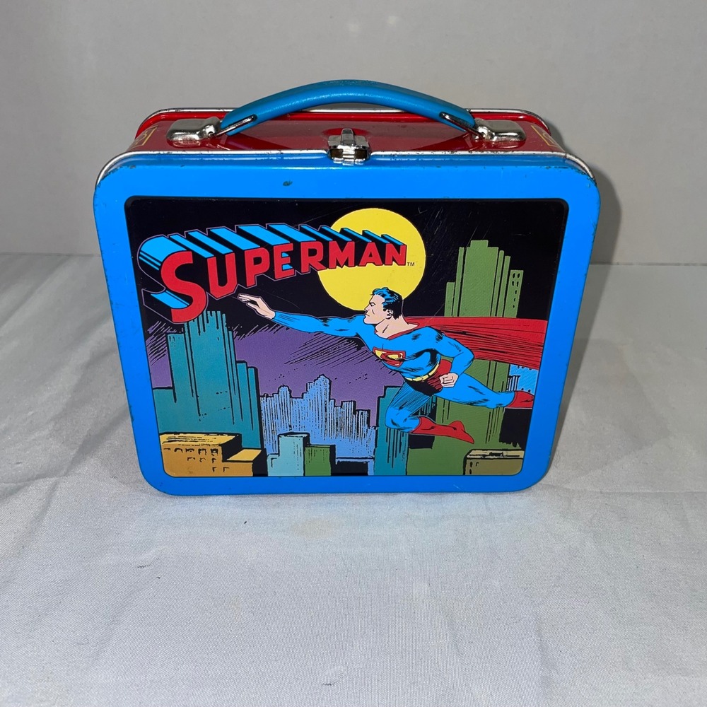 Hallmark 1998 DC Comics Superman Metal Lunch Box Numbered Edition QHM8803